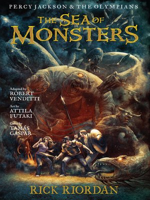 cover image of The Sea of Monsters: The Graphic Novel